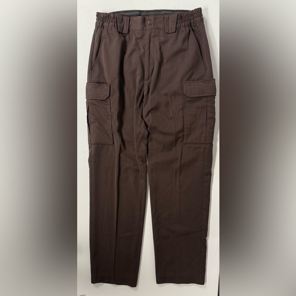 5.11 Tactical Cargo Pants Pockets Elastic Brown PDU Class B Twill Men 34x34 (32) - Picture 1 of 7